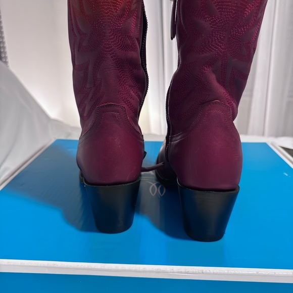 Lane Smokeshow Cowboy Boots | Smoldering Ruby - Picture 4 of 4